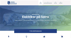 Desktop Screenshot of landro-elektro.no